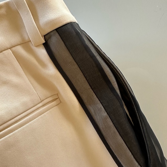 Celine Black & Ivory Dress Pants size 38 - Picture 6 of 8